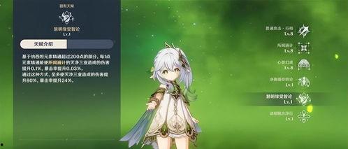 纳西妲技能最新爆料,神秘力量觉醒，战力再升级！